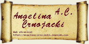 Angelina Crnojački vizit kartica
